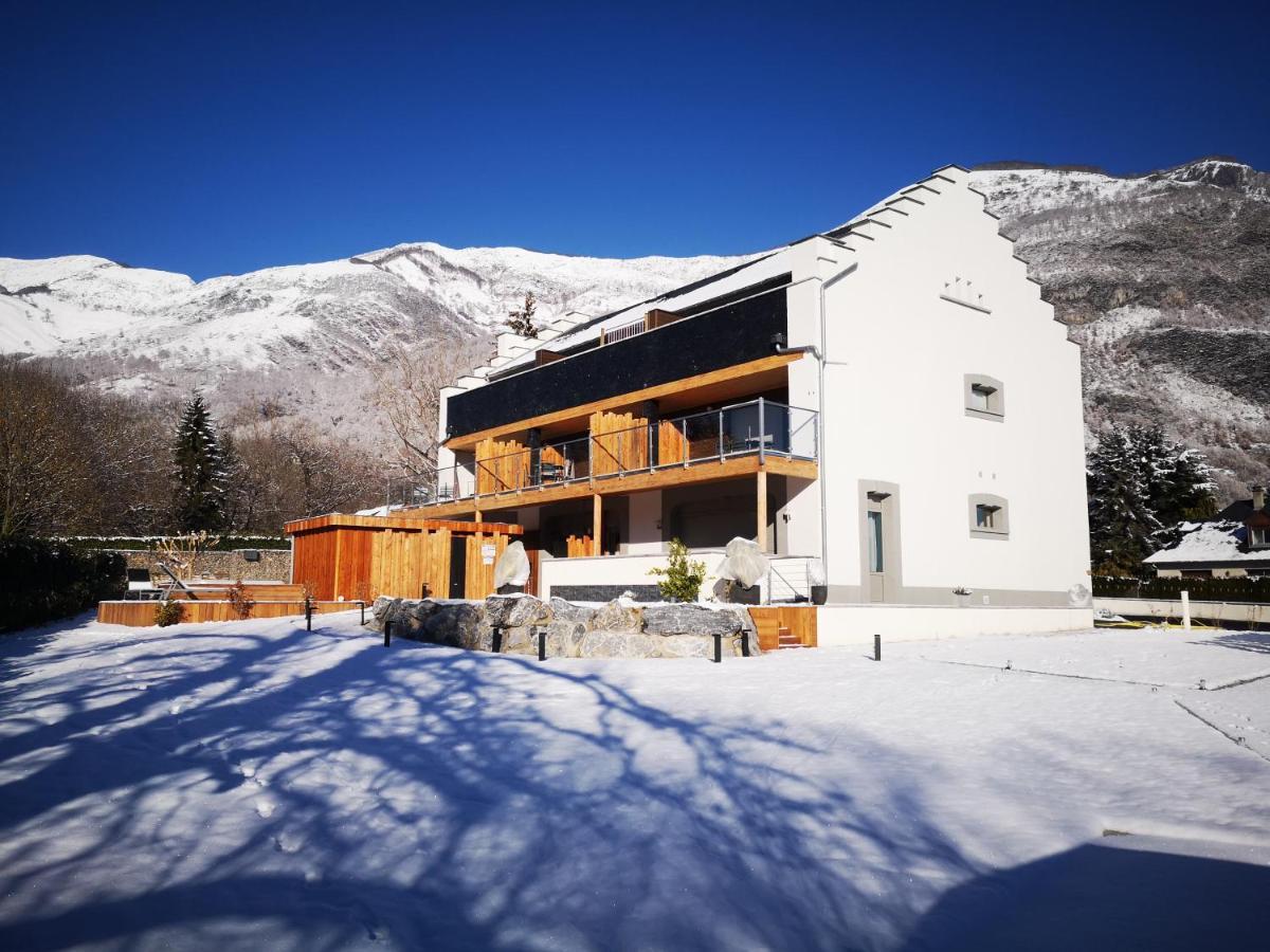 L'Argalyde Esprit Pyrenees Wellness & Cycling Apartment Ayzac-Ost Bagian luar foto